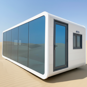 Hermosa Casa Prefabricada Modular de Diseño Tradicional de 2 Dormitorios, Mini Casa de Campo con Escaleras, <span class=keywords><strong>Cabaña</strong></span> Tipo Apple - Product Image 1