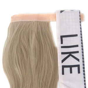 Extensions <span class=keywords><strong>de</strong></span> cheveux <span class=keywords><strong>queue</strong></span> <span class=keywords><strong>de</strong></span> <span class=keywords><strong>cheval</strong></span> perruque tresses haute température soie cheveux bouclés cheveux longs Velcro sangle <span class=keywords><strong>fausse</strong></span> <span class=keywords><strong>queue</strong></span> <span class=keywords><strong>de</strong></span> <span class=keywords><strong>cheval</strong></span> - Product Image 3