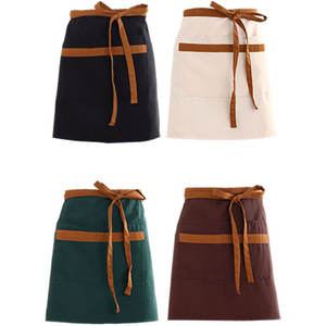 Tablier de Serveur Professionnel Personnalisé <span class=keywords><strong>en</strong></span> Polycoton 180 g/m² avec Logo et Taille sur Mesure pour Employés de Service - Product Image 1