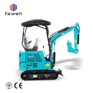 YAWEH yeni teknoloji hafriyat makineleri 1t 1.7t 2 Ton kazıcı küçük Bagger kompakt hidrolik paletli ekskavatör mikro - Product Image 6