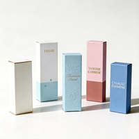 Boîte en papier personnalisée de haute qualité avec impression couleur intégrale et fermeture à rabat pour emballage de cosmétiques, soins de la peau, émulsions, huiles essentielles et parfums