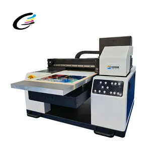 रंग छोटे ए 4 फ्लैटबेड का नेतृत्व यूव प्रिंटर फ्लैट बेड इंकजेट प्रिंटिंग मशीन यूव प्रिंटर ए 3 कप ऐक्रेलिक बोतल के लिए लैमिनेटर के साथ
