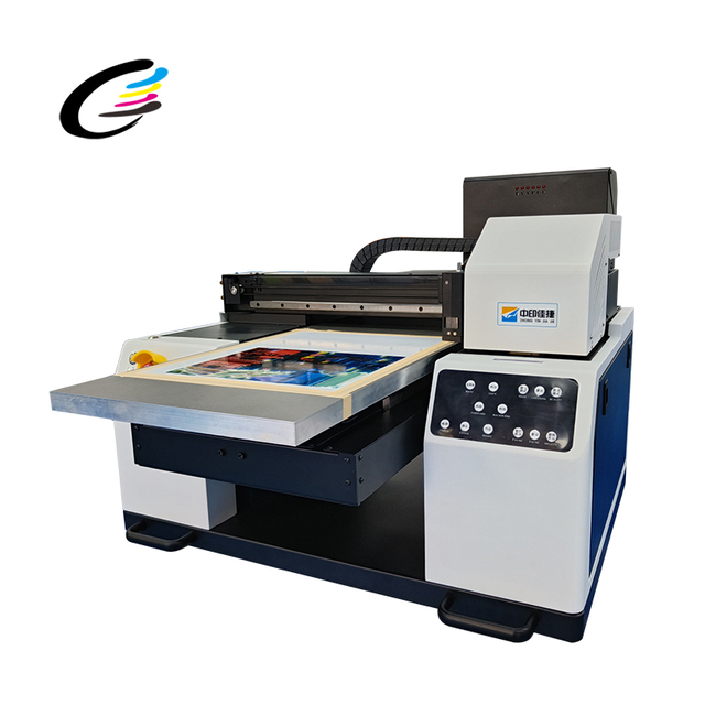 FCOLOR Small A4 Flatbed LED UV Printer Flat Bed Inkjet Printing Machine Uv Printer A3 With Laminator for Cup Acrylic Bottle PVC