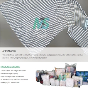 Dark Color Mixed Cotton Rag 35-55cm <b>Wiping</b> Rags Used Clothes 5kg Bales for <b>Industrial</b> Cleaning-Textile Waste T-Shirts Other - Product Image 5