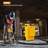 Vente directe ALLTOP Centrale électrique portable d'urgence 3KW 5.12KWh/2.56KWh avec batterie LiFePO4 et onduleur à onde sinusoïdale pure