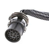 Kabel Spiral Truk Trailer Elektrik, Harga Murah 15 Pin 7 Core Eropa 24V