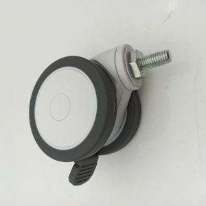 <span class=keywords><strong>Ruedas</strong></span> Giratorias de Alta Resistencia con Bloqueo Central <span class=keywords><strong>para</strong></span> <span class=keywords><strong>Camas</strong></span> de Hospital JC2020 - Product Image 3