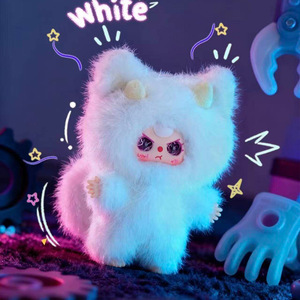 Three Year Old Baby Longlong Plush Toy <b>Keychain</b> Random Blind Box <b>Anime</b> Collectible Doll Soft Stuffed Animal For Kids And Gifts - Product Image 2