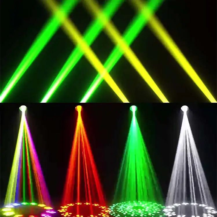 380 Watt Sharpy Beam Stage Lighting Equipment Dual Prism Rainbow Spot Beam Moving Head Light For Wedding Night Disco Party