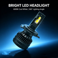Venta de Fábrica: Sistema de Iluminación Automotriz de Doble Cobre de 70W, Bombilla LED Delantera H1 H3 H7 H11 9005 con Decodificador