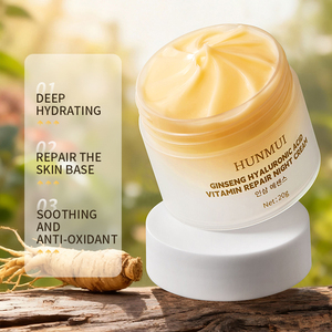 <span class=keywords><strong>Crème</strong></span> de <span class=keywords><strong>nuit</strong></span> hydratante au ginseng, à l'acide hyaluronique et aux vitamines pour réparer la barrière cutanée et éclaircir le visage OEM - Product Image 2