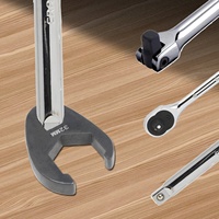 Jeu de clés à écrous évasés 1/2-32mm, kit d'outils à main métriques à 6 points, 21 pièces, 3/8 et