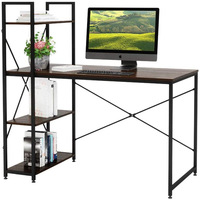 Ailichen Eenvoudige Computer Desktop Bureau, Huis Minimalistische Geïntegreerde Bureau Boekenplank