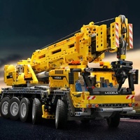 MOULD KING 13107 RC technique 2590 pièces MOC-0853 moteur puissance Mobile grue MK II Construction Crane modèle Construction blocs de Construction briques