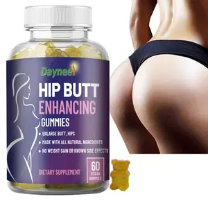 Daynee Hip En Butt Veganistisch Gummy Private Label Versteviging Overvloedige Supplementen Kruiden Big Butt Gummies Voor Vrouwen