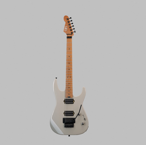 Guitarra Eléctrica CS260 de Alta Calidad, Cuerpo de Aliso Sólido, Mástil de Arce Tostado, Trémolo Floyd Rose, Trastes Jumbo de Acero Inoxidable - Product Image 1