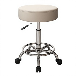 Factory Wholesale Modern Multi-color <b>Leather</b> Customizable Rotating Small <b>Bar</b> Dining Swivel Chairs - Product Image 2