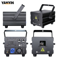 Projecteur laser d'animation RGB 2-5W à prix abordable, contrôle ILDA DMX, mini lumière de scène pour discothèque et soirée