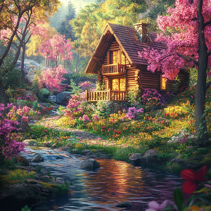 Nouvelle conception de peinture au <span class=keywords><strong>diamant</strong></span> DIY, magnifique <span class=keywords><strong>maison</strong></span> d'elfe de conte de fées, paysages, <span class=keywords><strong>kit</strong></span> de perçage complet, très populaire pour <span class=keywords><strong>la</strong></span> décoration de <span class=keywords><strong>la</strong></span> <span class=keywords><strong>maison</strong></span> - Product Image 3