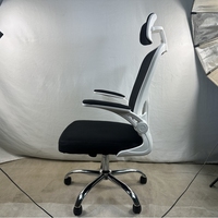 Chaises de bureau ergonomiques, entièrement en tissu maillé, inclinables, avec appui-tête réglable, pivotantes, modernes, bon marché