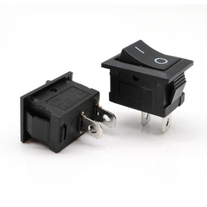 Interrupteur à bascule miniature rectangulaire KCD1-101 15*21MM en plastique ON-OFF 2 broches 6A 250VAC – Vente directe usine - Product Image 5