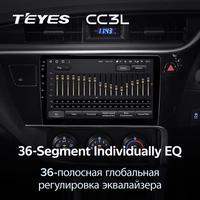 TEYES-Autoradio CC3L WIFI pour Toyota Corolla 11 Auris LHD RHD 2017 - 2018 Autoradio Multimédia Lecteur Vidéo Navigation stéréo GPS Android