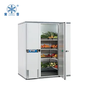 Cámaras de almacenamiento en frío, cámara de refrigeración para verduras, almacenamiento de refrigerador de manzana fresca