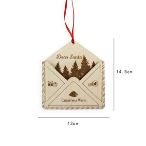 Nuevas decoraciones navideñas <span class=keywords><strong>Sobres</strong></span> <span class=keywords><strong>de</strong></span> vacaciones Colgantes <span class=keywords><strong>de</strong></span> madera Decoración <span class=keywords><strong>de</strong></span> árbol <span class=keywords><strong>de</strong></span> Navidad Artesanías <span class=keywords><strong>de</strong></span> madera, Cajas <span class=keywords><strong>de</strong></span> madera - Product Image 1
