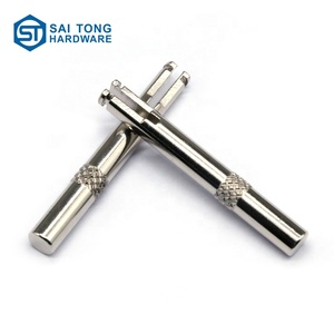 Nhà sản xuất chuyên nghiệp chốt <span class=keywords><strong>Pin</strong></span> thép carbon mạ niken có khía chốt chốt cho xe năng lượng mới - Product Image 2