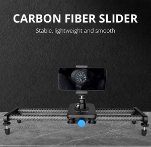 L40T 40CM Fibra De Carbono Guindaste Pesado Câmera Polia <span class=keywords><strong>Slider</strong></span> para Fotografia Vertical - Product Image 4