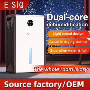 Refrigerative <b>Dehumidifier</b> 30-49.9 Pints 24H 4L Tank 300-799 Sq Ft Coverage Electronic Control Quiet Operation - Product Image 2