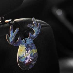 Diffuseur de parfum <span class=keywords><strong>pour</strong></span> voiture en papier suspendu, formes personnalisées, senteurs fruitées variées (citron, océan), promotionnel en gros - Product Image 6