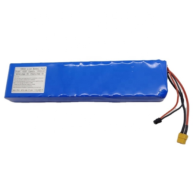 36V 8.8Ah 10Ah 10.4Ah 12Ah 14Ah 18650 10S4P Lithium Ion Battery Pack for E-bike Scooter Motor Power Tools