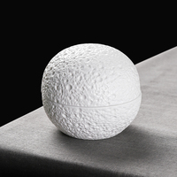 Bol de cuisine moléculaire en pierre de 4 pouces, boîte à bijoux, bol créatif en porcelaine, bol lunaire pour hôtel 5 étoiles