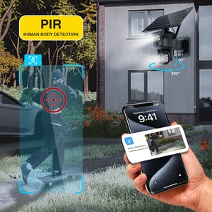 Caméra 4g intelligente de vision nocturne étanche IP65 système de caméra solaire domestique CCTV extérieur - Product Image 6