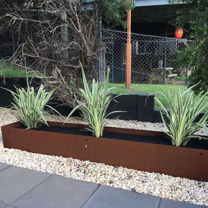 Decoración de Jardín Personalizada de Acero Corten Estilo Art Deco, Resistente al Agua y a la Intemperie, para Uso en Interiores y Exteriores, Fácil de Instalar - Product Image 5