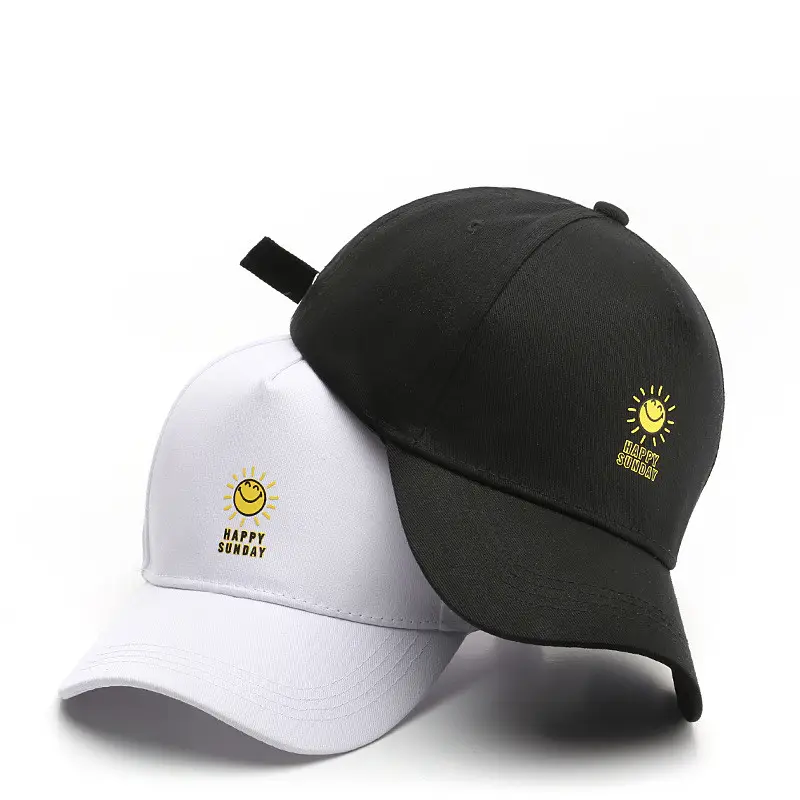 high quality sports caps custom sunshine embroidered logo baseball hat supplier