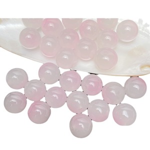 Cuentas de Vidrio Cristalinas Huecas Pintadas a Mano, Material para Manualidades, Cuentas de Cristal de Goma de Mascar, 8/10/12 mm, Colores Mezclados, para la Fabricación de Joyas y Accesorios - Product Image 3