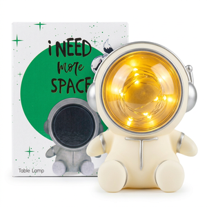 Mejor Oferta 2026: Hucha de Astronauta con Luz Nocturna, Logotipo Personalizable, Set de Regalo de Cumpleaños para Niños, Promoción Espacial, Obsequio Directo de Fábrica - Product Image 1