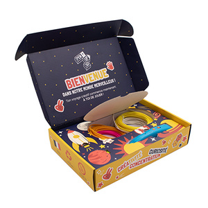 Bán Buôn Sang Trọng Tùy Chỉnh Quà Tặng Bao Bì Hộp Đồ Chơi Vui Hộp Bút Với Tái Chế Miếng Bọt Biển Lót Cho Bưu Phẩm Vận Chuyển Sang Trọng Hộp Giấy - Product Image 6