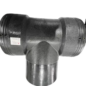 JY High Quality Electrofusion Pipe Fittings Equal Tee 250mm Water Pipe Hdpe Reducing Tee