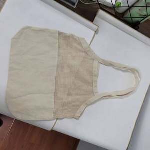 Bolsa de Mano Grande de Algodón Ecológica Personalizada, Bolsa de Compras, Bolsa de Hombro Tejida - Product Image 5