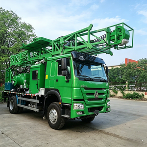 แท่นขุดเจาะติดตั้งบนยานพาหนะ Xj250 สำหรับการบำรุงรักษาและซ่อมแซมบ่อน้ำมันเคลื่อนที่ - Product Image 1