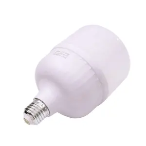 Lâmpada led e27 de plástico ce, 5w, 9 w, 10w, 13w, 15w, 18w, 20w, 25w, branco, 9 watts