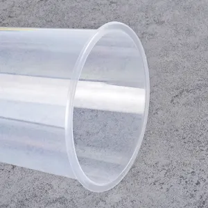 Tapa de plástico desechable para bebidas calientes y frías, taza de pp transparente con logotipo personalizado, vasos de plástico de burbujas boba