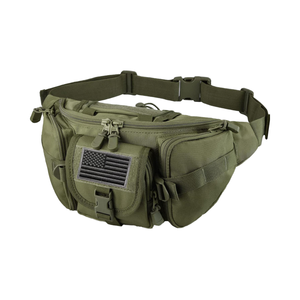 Nouvelle arrivée Sac de sport de course à pied en plein air Sac de taille à fermeture éclair à libération rapide Étanche Sac de camping à bandoulière Sac de bandoulière en polyester - Product Image 4