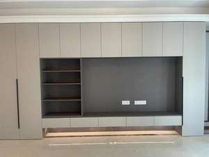 Minimalist Style Living Room <b>TV</b> <b>Wall</b> Decorative Cabinet Modern Furniture for Item Storage and <b>Wall</b> Decor - Product Image 4
