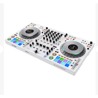 Pioneer DJ DDJ-FLX10-W : Contrôleur multiplateforme 2 canaux |   Édition limitée blanche |   Éclairage DMX, double micro, double USB-C |   Serato, re