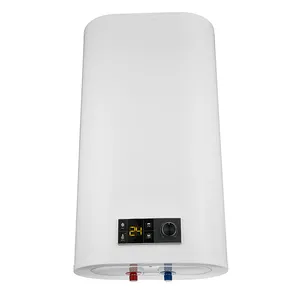 Top-Ranking 50L 1KW-3KW Enamel Tank Digital Display Heating Water Boiler Long-Life Storage Electric Water Heaters