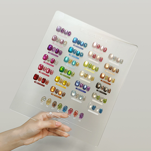 AILANUO Esmalte de Uñas Magnético Efecto Ojo de Gato, Nueva Colección de Colores Oscuros, Acabado Brillante de Larga Duración, Diseña Tu Propia Marca, Gel UV - Product Image 2